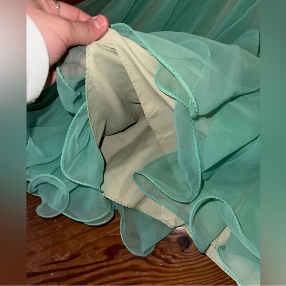 Vintage 1960s Miss Ellette Chiffon Dress - Size 4 or Small - Picture 5 of 9